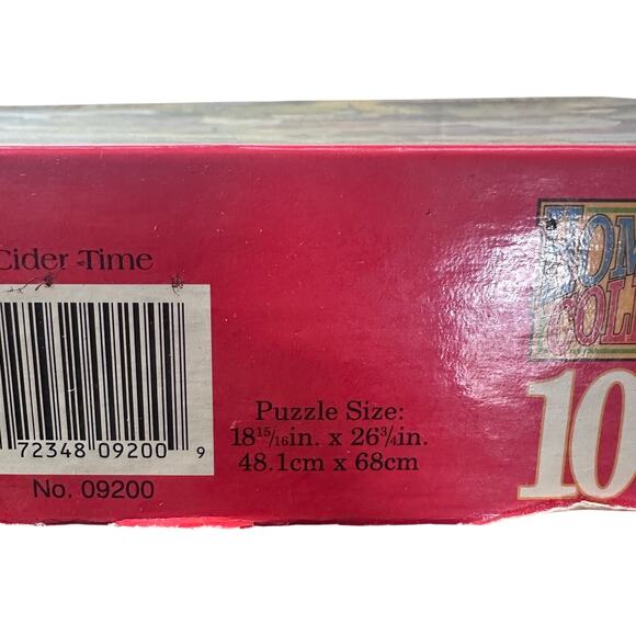 Vintage 1996 "Cider-Time" 1000-piece jigsaw puzzle - Picture 3 of 8
